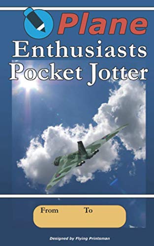 Plane Enthusiasts Pocket Jotter: Planespotters' Log Notebook