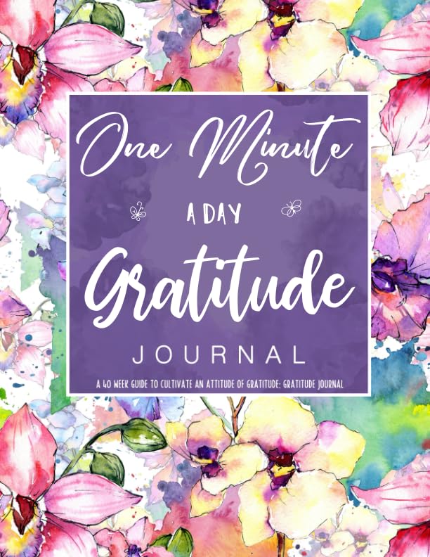One Minute A Day Gratitude Journal