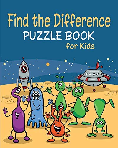 Find the Difference Puzzle Book for Kids