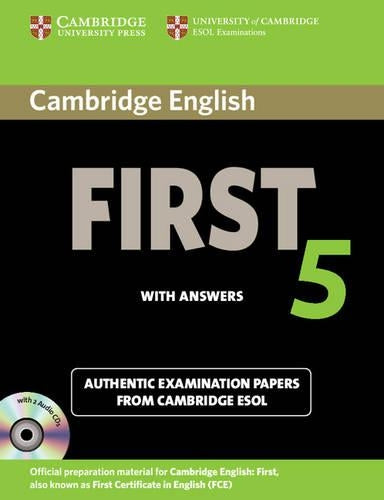 Cambridge English First 5 Self-study Pack (Student's Book with Answers and Audio CDs (2))