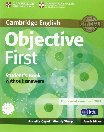 Objective First Student's Book without Answers with CD-ROM
