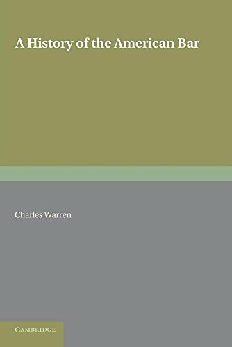 A History of the American Bar