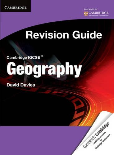 Cambridge IGCSE Geography Revision Guide Student's Book