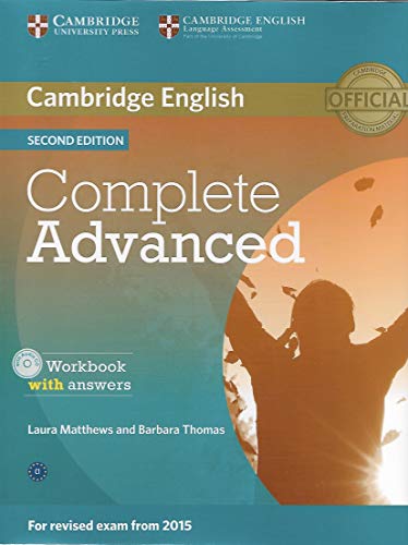 Complete Advanced Workbook with Answers with Audio CD