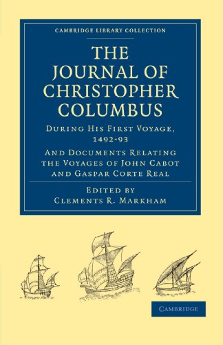 Journal of Christopher Columbus (During his First Voyage, 1492-93)