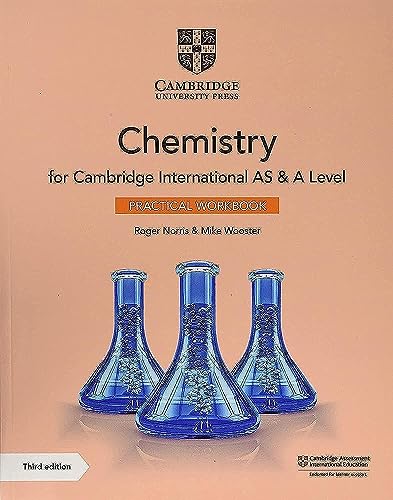 Cambridge International AS & A Level Chemistry Practical Workbook