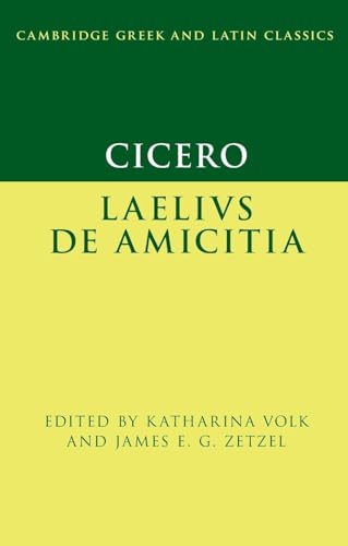Cicero: Laelius de amicitia