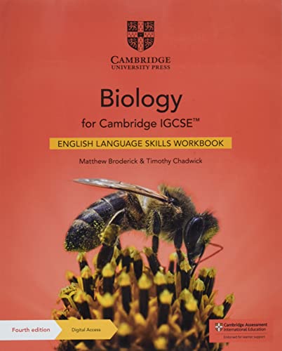 Biology for Cambridge IGCSE English Language Skills Workbook with Digital Access (2 Years)