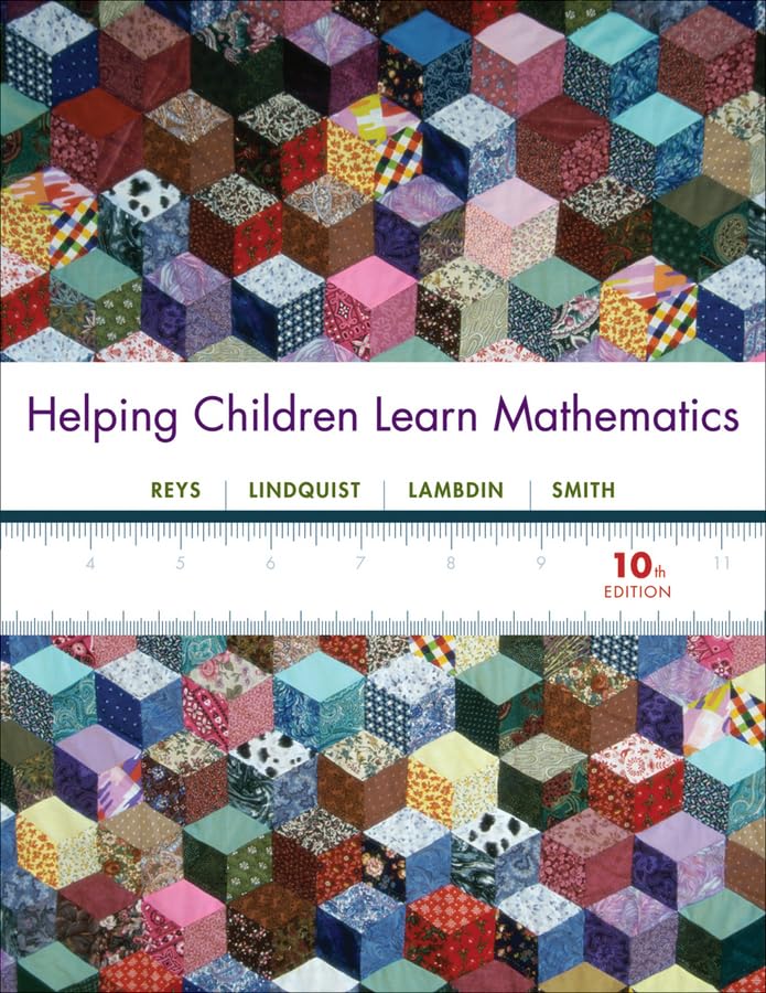 Helping Children Learn Mathematics