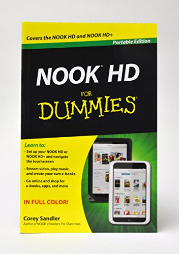 Nook HD for Dummies, Portable Edition