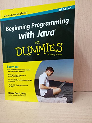 Beginning Programming with Java For Dummies