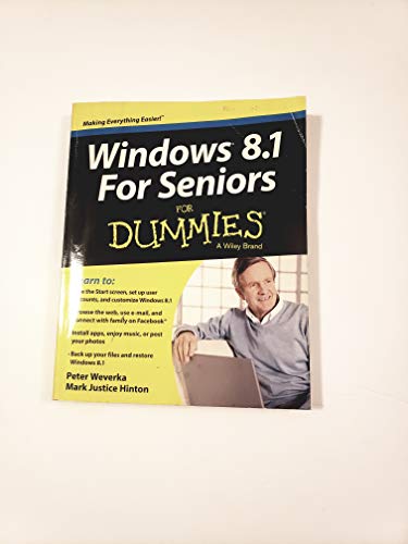 Windows 8.1 For Seniors For Dummies