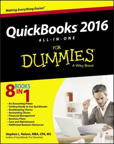 Quickbooks 2016 All-in-One For Dummies