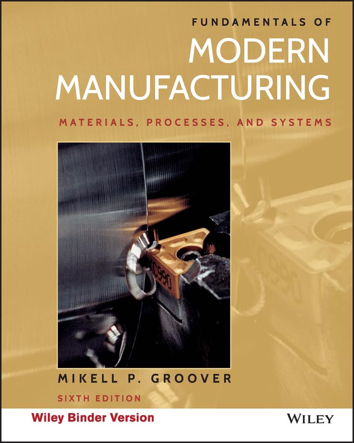 Fundamentals of Modern Manufacturing
