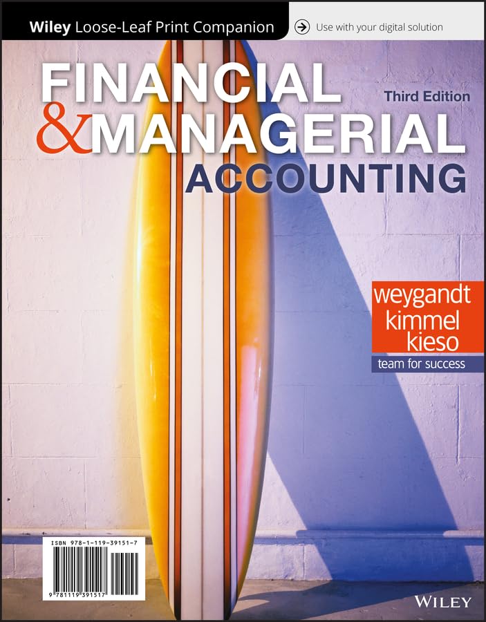 Financial and Managerial Accounting