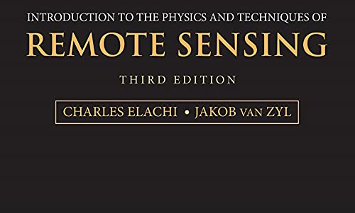 Introduction to the Physics and Techniques of Remote Sensing