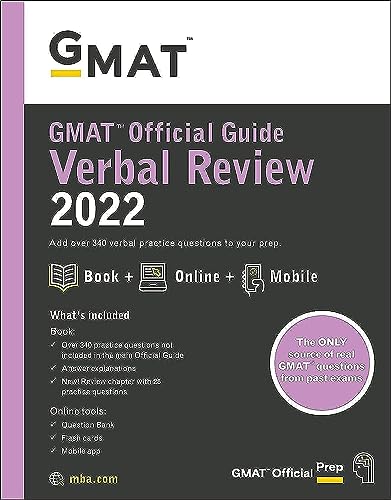 GMAT Official Guide Verbal Review 2022