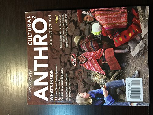 Cultural ANTHRO2 (with CourseMate, 1 term (6 months) Printed Access Card)