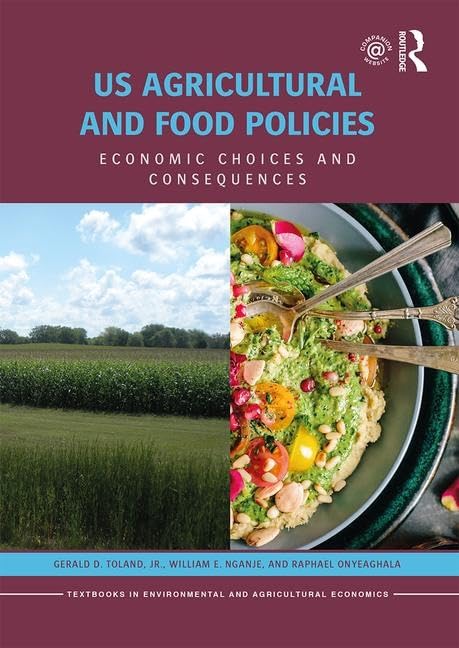 US Agricultural and Food Policies