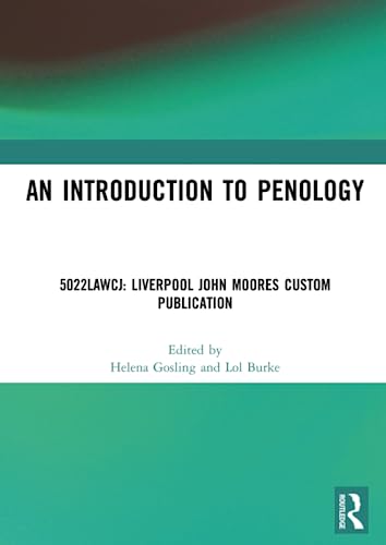 An Introduction to Penology - Ljmu Custom Publication
