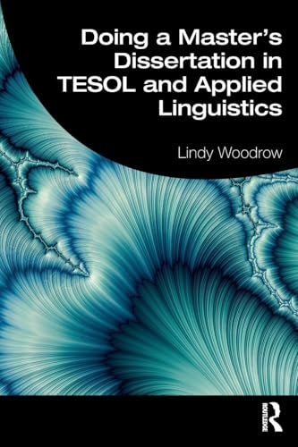 Doing a Master's Dissertation in TESOL and Applied Linguistics