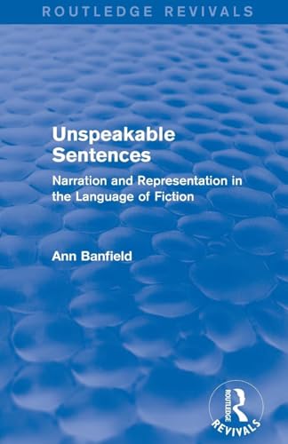 Unspeakable Sentences (Routledge Revivals)
