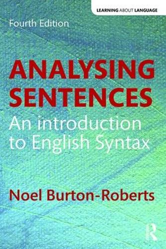 Analysing Sentences