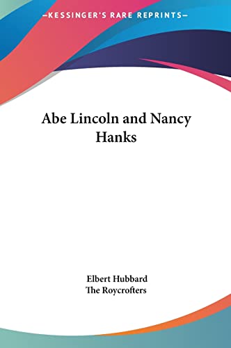 Abe Lincoln and Nancy Hanks