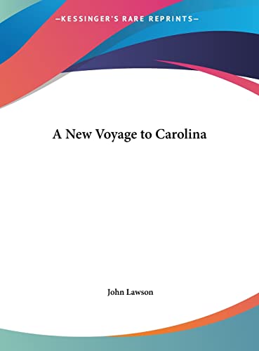 A New Voyage to Carolina