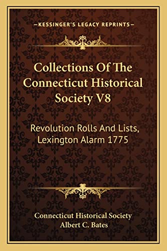 Collections Of The Connecticut Historical Society V8