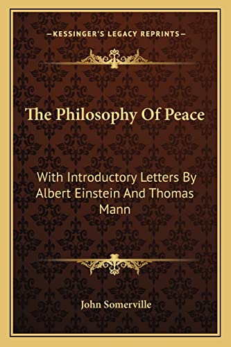 The Philosophy Of Peace