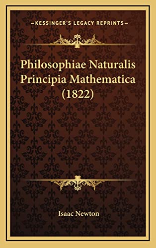 Philosophiae Naturalis Principia Mathematica (1822)
