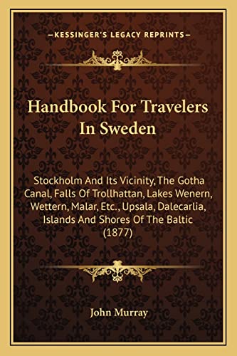 Handbook For Travelers In Sweden