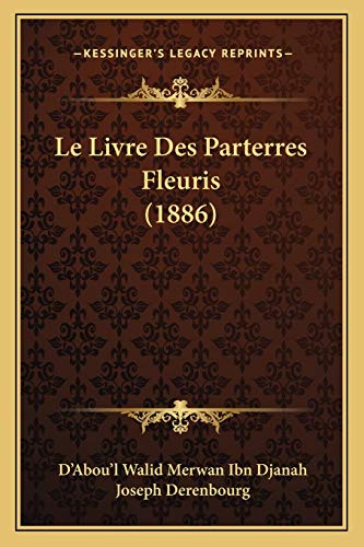 Le Livre Des Parterres Fleuris (1886)
