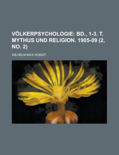 Volkerpsychologie (2, No. 2)