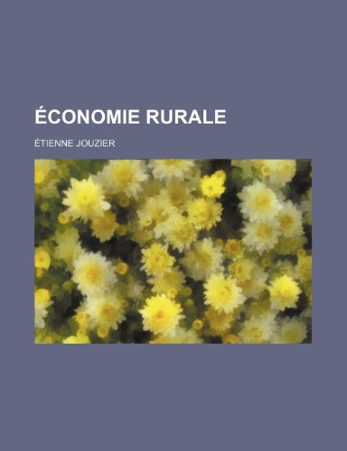 Economie Rurale