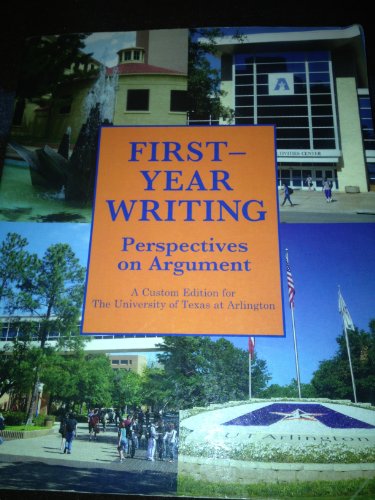First Year Writing Perspectives on Argument