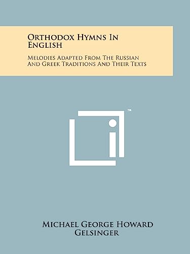 Orthodox Hymns In English