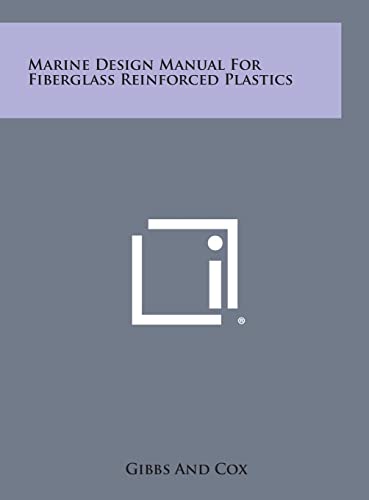 Marine Design Manual For Fiberglass Reinforced Plastics