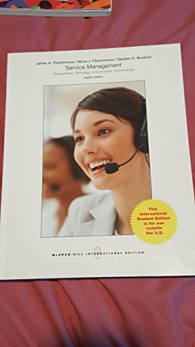 Service Management: Operations, Strategy, Information Technology (Int'l Ed)