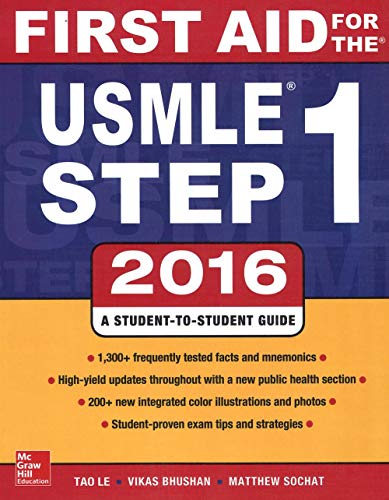 First Aid for the USMLE Step 1 2016