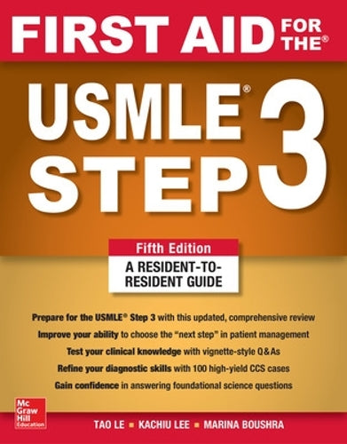First Aid for the USMLE Step 3, Fifth Edition