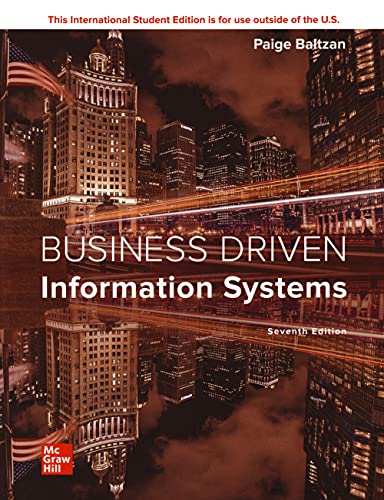 ISE Business Driven Information Systems