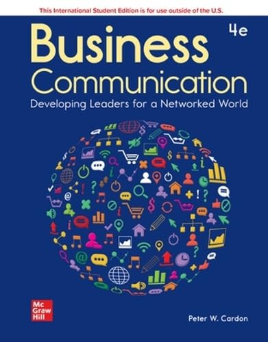 ISE Business Communication: Developing Leaders for a Networked World