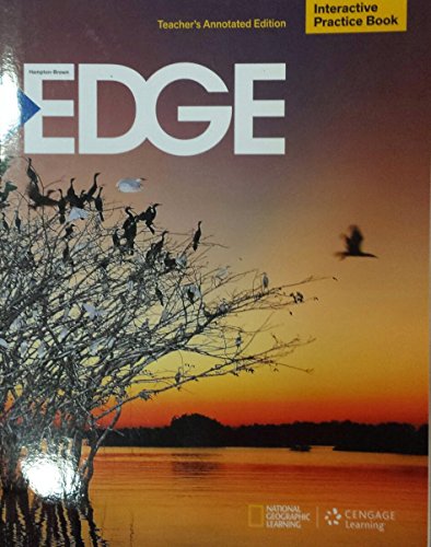 HamptonBrown EDGE Interactive Practice Book Level B Teachers Annotated Edition