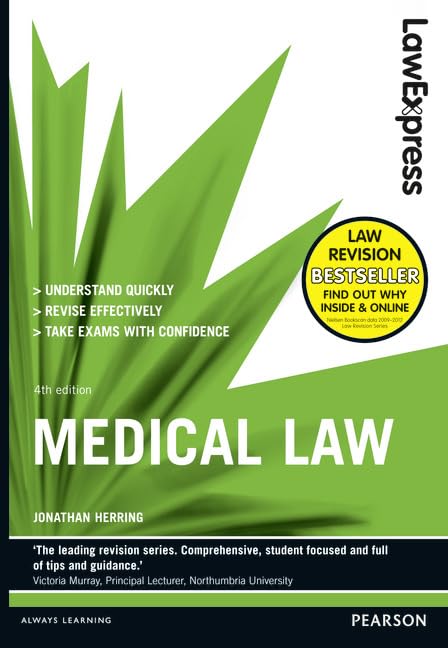 Law Express: Medical Law (Revision Guide)