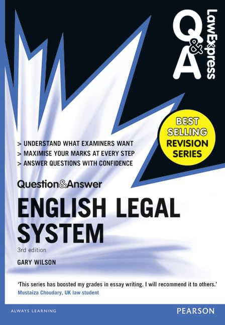 Law Express Question and Answer: English Legal System(Q&A revision guide)
