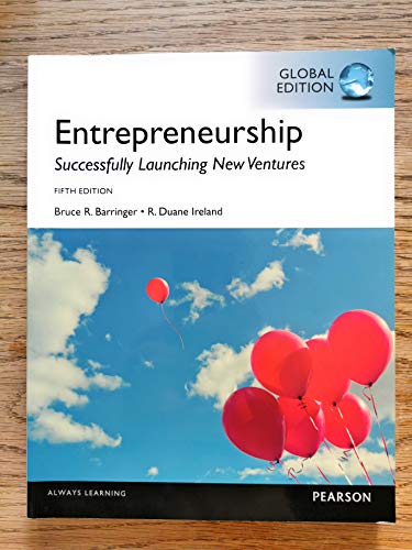 Entrepreneurship, Global Edition