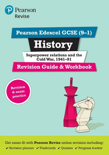 Pearson REVISE Edexcel GCSE History Superpower relations and the Cold War Revision Guide incl. online revision and quizzes - for 2026, 2027 exams