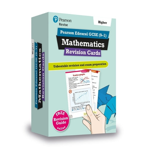 Pearson REVISE Edexcel GCSE Maths (Higher) Revision Cards incl. online revision - for 2027, 2028 exams